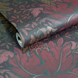 Lb25146 Luxury Baroque Floral Botanical Wallpaper 