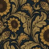 Lb25147 Luxury Vintage Sunflower Wallpaper