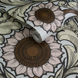 Lb25148 Luxury Vintage Sunflower Wallpaper