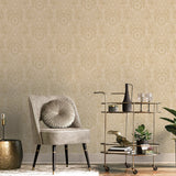 Lb25149 Luxury Vintage Sunflower Wallpaper