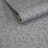 Lb25158 Leaf Swirl Pattern Neutral Tones Wallpaper 