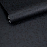 Lb25160 Leaf Swirl Pattern Neutral Tones Wallpaper
