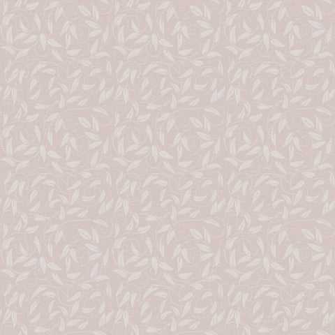 Lb25161 Leaf Swirl Pattern Neutral Tones Wallpaper