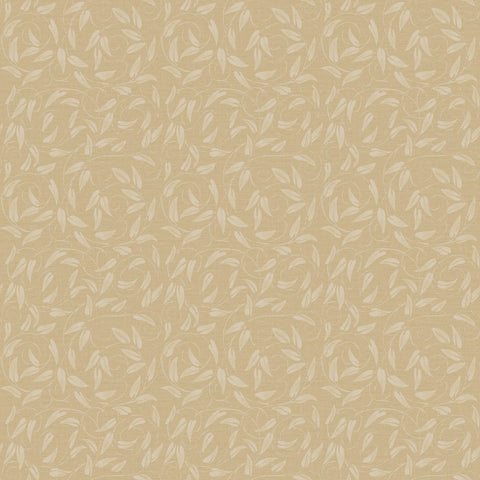Lb25163 Leaf Swirl Pattern Neutral Tones Wallpaper