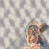 M0923 Journey Grey Feather Wallpaper
