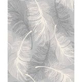 M0923 Journey Grey Feather Wallpaper