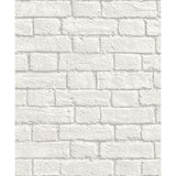 M1038 Ditmas White Brick Wallpaper