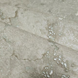 M13006 Tan beige cream pearl gold olive green shell sparkle plaster textured Wallpaper
