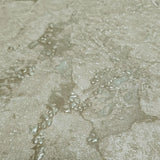 M13006 Tan beige cream pearl gold olive green shell sparkle plaster textured Wallpaper
