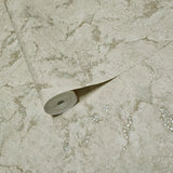 M13006 Tan beige cream pearl gold olive green shell sparkle plaster textured Wallpaper
