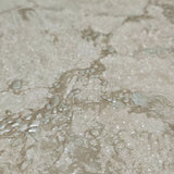 M13006 Tan beige cream pearl gold olive green shell sparkle plaster textured Wallpaper
