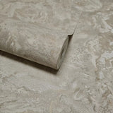 M13020 Grayish Taupe Tan faux mud plaster distressed textured contemporary Wallpaper 3D
