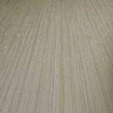 M13040 Tan Beige cream gold metallic faux thread stria lines fabric textured Wallpaper