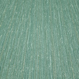 M13044 Turquoise blue green gold faux thread stria lines fabric textured Wallpaper roll
