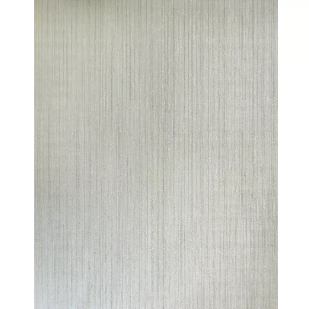 M13046 Ivory off white gold metallic faux thread stria lines fabric te ...