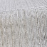 M13046 Ivory off white gold metallic faux thread stria lines fabric textured Wallpaper