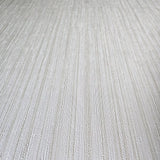 M13046 Ivory off white gold metallic faux thread stria lines fabric textured Wallpaper