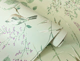 M1552 Mariko Sage Botanical Wallpaper