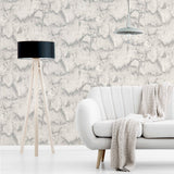 M1584 Aura Silver Marble Wallpaper