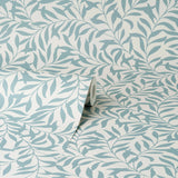 M1669 Salix Light Blue Leaf Wallpaper