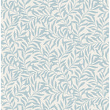 M1669 Salix Light Blue Leaf Wallpaper