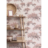 M1670 Ashdown Pink Tree Wallpaper