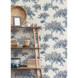 M1672 Ashdown Dark Blue Tree Wallpaper
