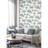  M1673 Ashdown Teal Tree Wallpaper