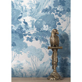 M1675 Eden Blue Crane Lagoon Wallpaper