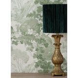 M1679 Eden Sage Crane Lagoon Wallpaper