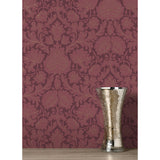M1680 Bamburg Red Floral Wallpaper