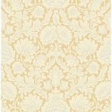 M1682 Bamburg Mustard Floral Wallpaper