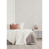 M1683 Bamburg Grey Floral Wallpaper