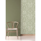M1688 Richmond Sage Floral Wallpaper