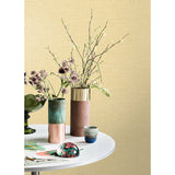 M1698 Glen Mustard Linen Wallpaper