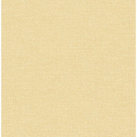 M1698 Glen Mustard Linen Wallpaper