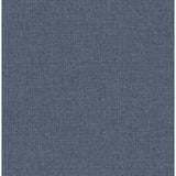 M1701 Glen Dark Blue Linen Wallpaper