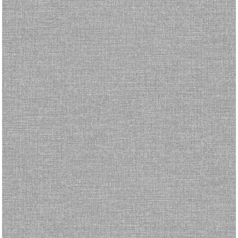 M1702 Glen Dark Grey Linen Wallpaper