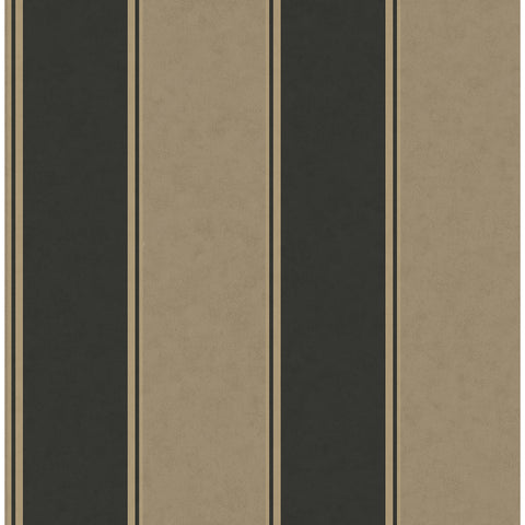 M1707 Rydia Black Stripe Wallpaper