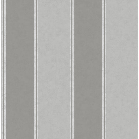 M1709 Rydia Grey Stripe Wallpaper