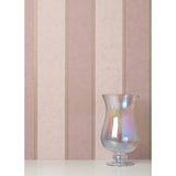 M1710 Rydia Pink Stripe Wallpaper