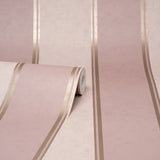 M1710 Rydia Pink Stripe Wallpaper