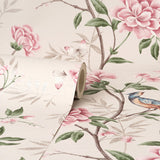 M1725 Akina Cream Floral Wallpaper