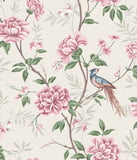 M1725 Akina Cream Floral Wallpaper