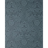 M1745 Camille Navy Damask Wallpaper