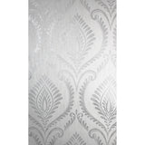 M1756 Estelle Grey Damask Wallpaper