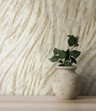 M1861 Arran Neutral Swirling Stripe Wallpaper