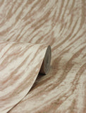 M1862 Arran Rose Gold Swirling Stripe Wallpaper