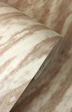 M1862 Arran Rose Gold Swirling Stripe Wallpaper