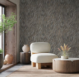 M1863 Arran Stone Swirling Stripe Wallpaper